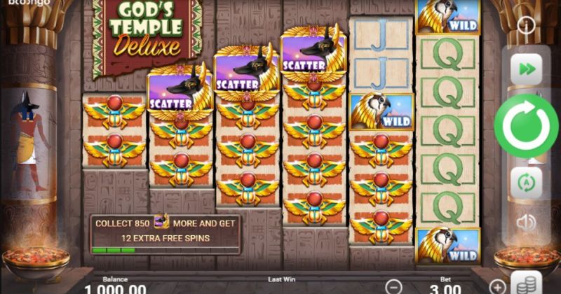 Play in God's Temple Deluxe slot online from Booongo for free now | www.togo-actualites.com